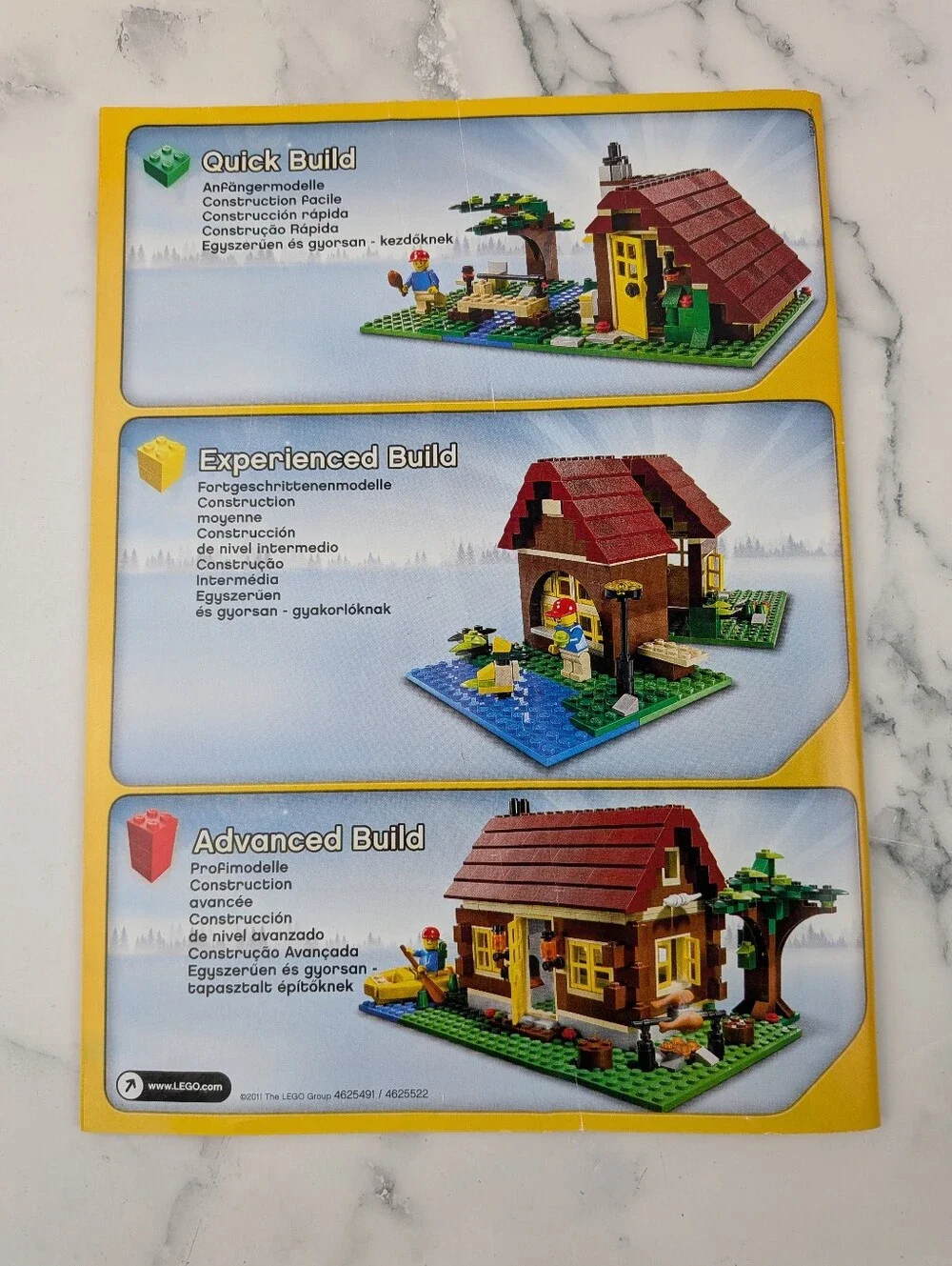Lego Creator Set 5766 Instruction Manual Only- No Pieces